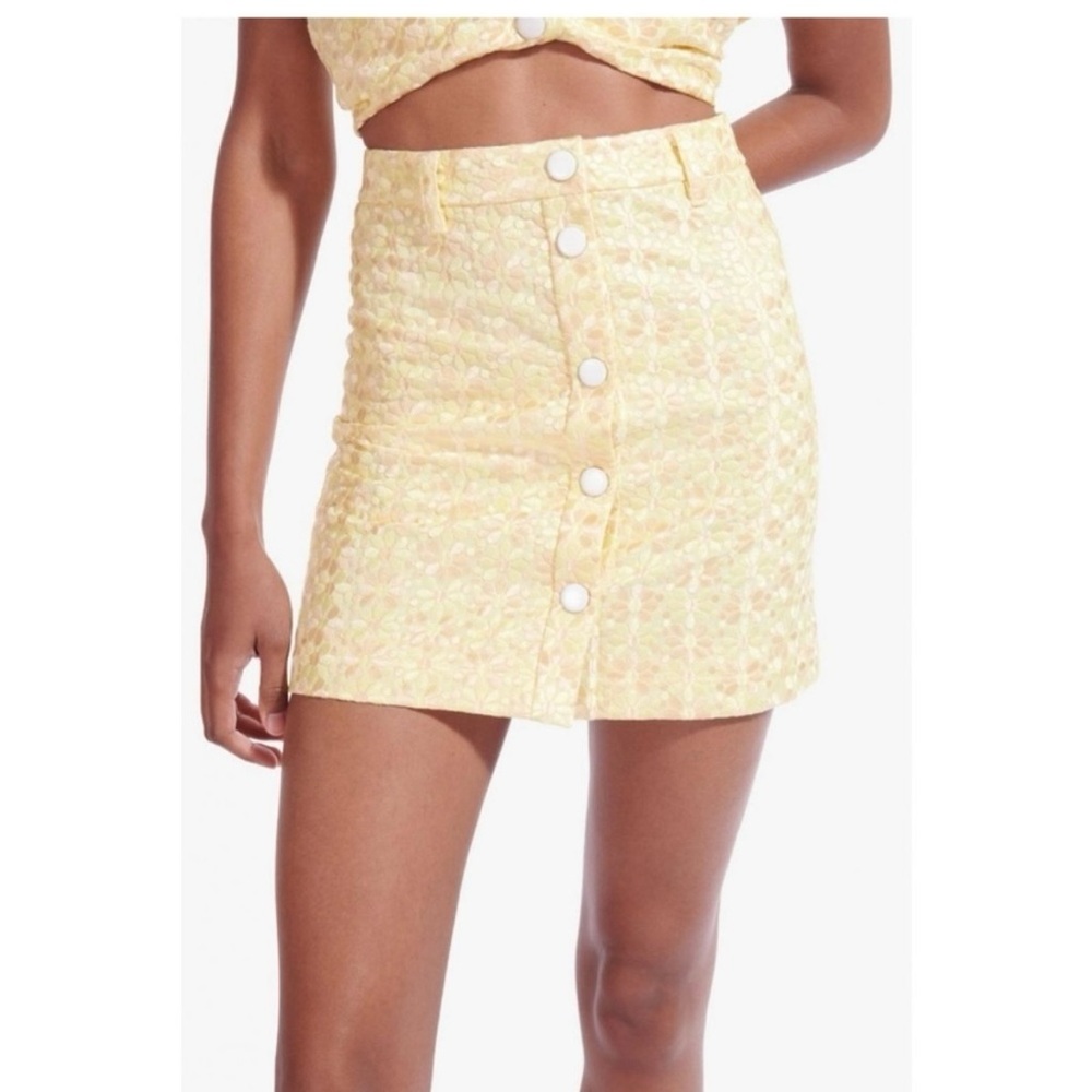 STAUD Vallis mini skirt size 4
